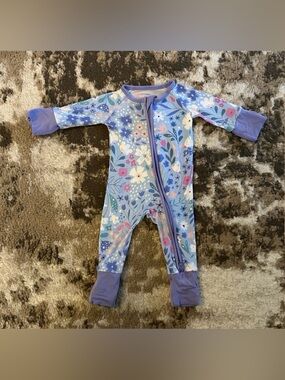 Little Sleepies magical meadows Floral One-Piece Romper